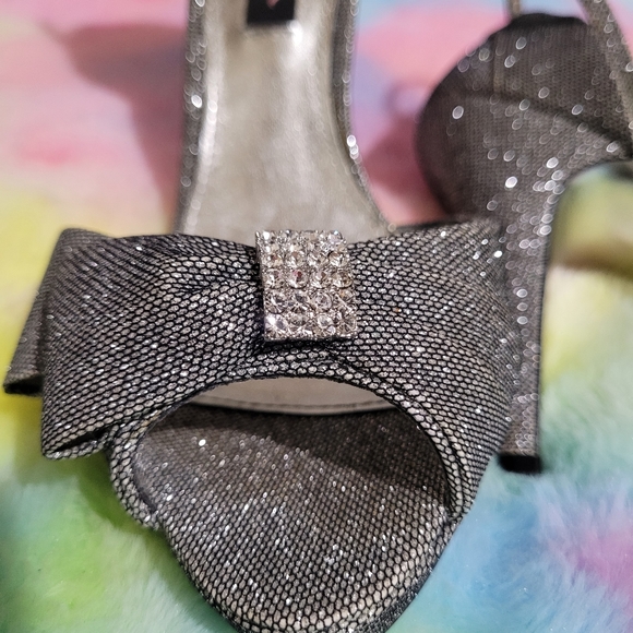 Nina sparkly bow heels - Picture 6 of 14